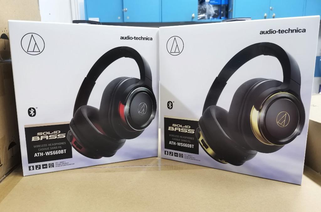 Audio Technica Wireless Over Ear Headphones Ath Ws660bt Electronics Audio On Carousell
