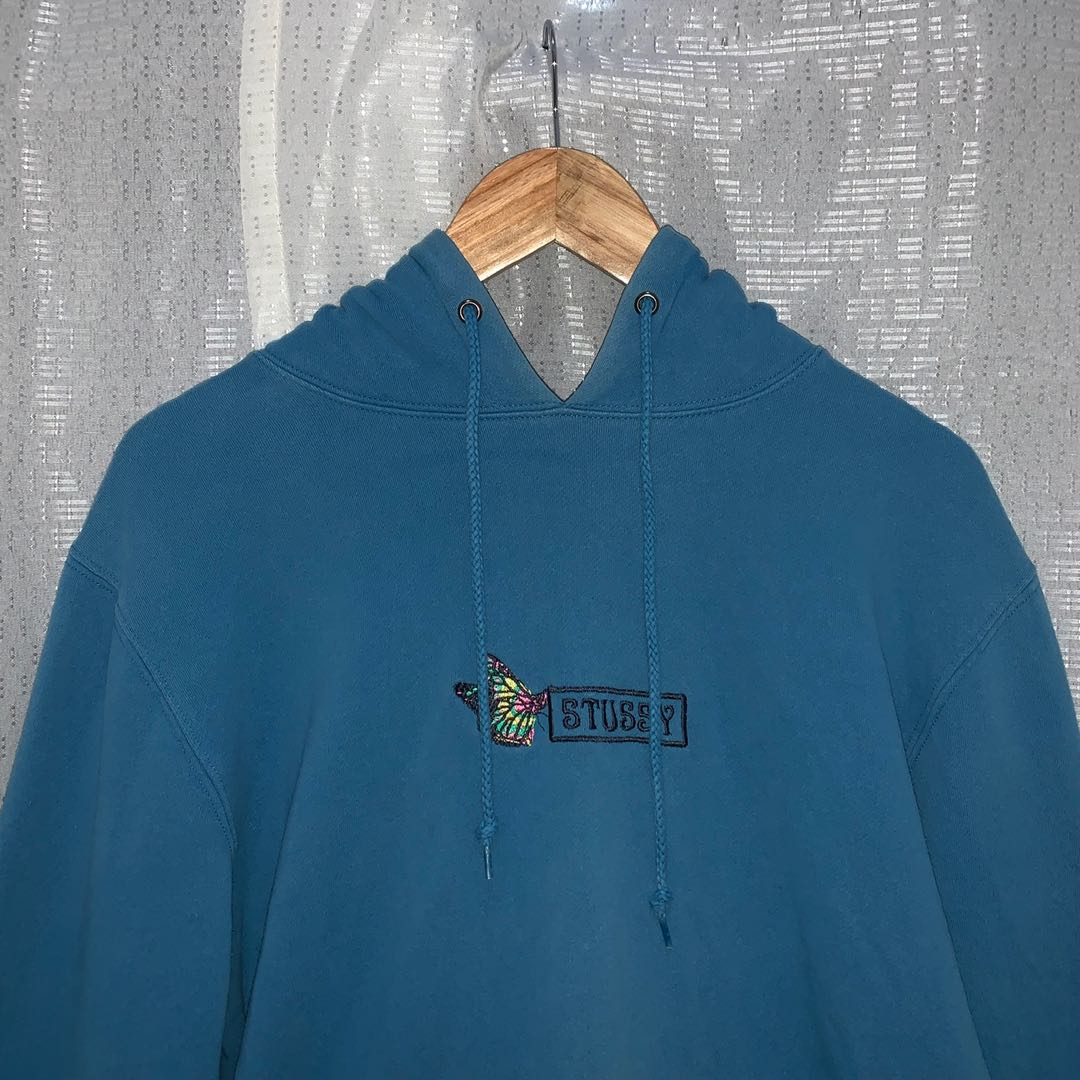 Stüssy butterfly applique hood shop