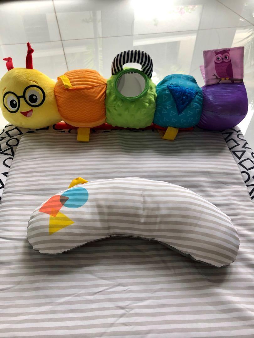 Baby Einstein Tummy Time Play Mat Babies Kids Infant Playtime