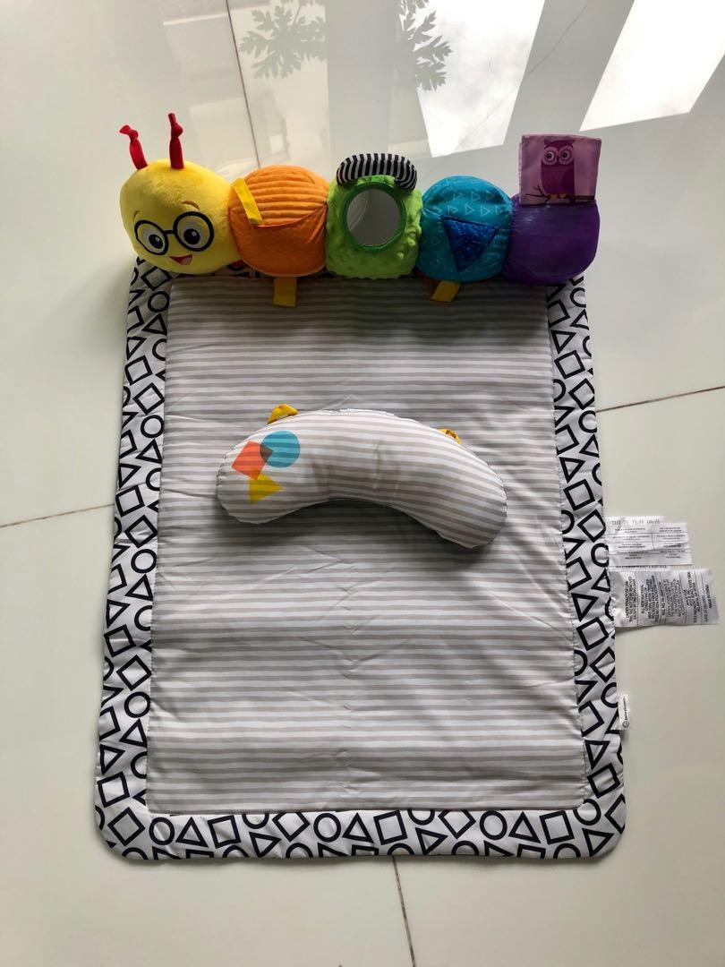 Baby einstein travel pillar tummy mat 2025