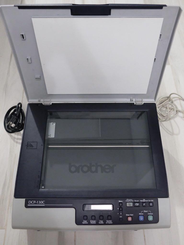 Brother Dcp 130c 4 In 1 Color Flatbed Inkjet Dcp Color Printer Color Copier Color Scanner And 5155