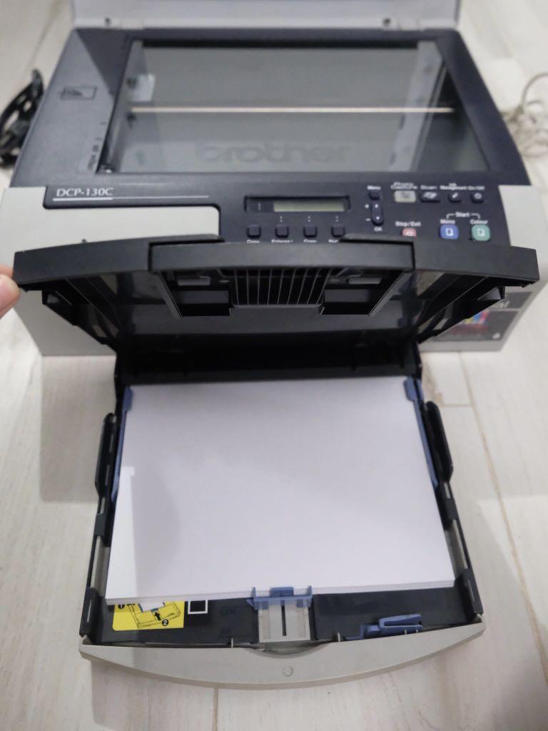 Brother Dcp 130c 4 In 1 Color Flatbed Inkjet Dcp Color Printer Color Copier Color Scanner And 6166