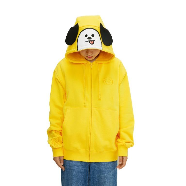 BT21 Adult Costume Hoodie Zipup Chimmy Men s Fashion Coats