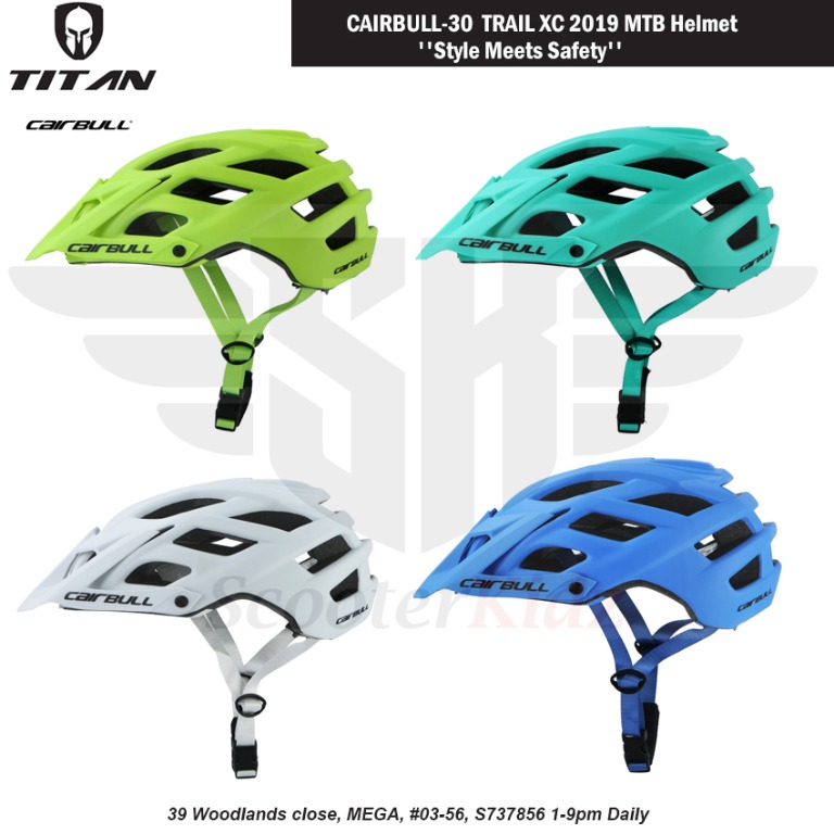 CAIRBULL 30 Trail XC 2019 MTB Helmet Style Meets Safety Sports Equipment Bicycles Parts Parts Accessories on Carousell