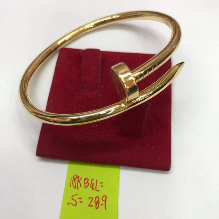 Fake Cartier Juste Un Clou Bracelet Pink Gold B6037715 | Nail bracelet,  Pink bracelet, Cartier nail bracelet