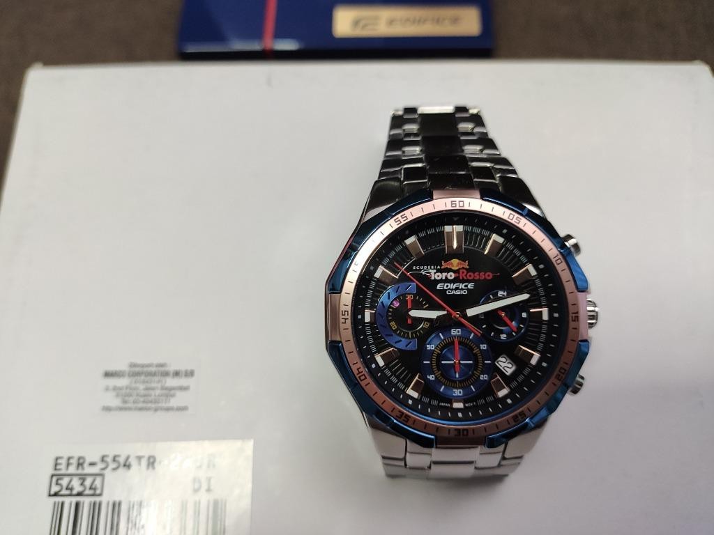 Casio edifice toro rosso red bull shop