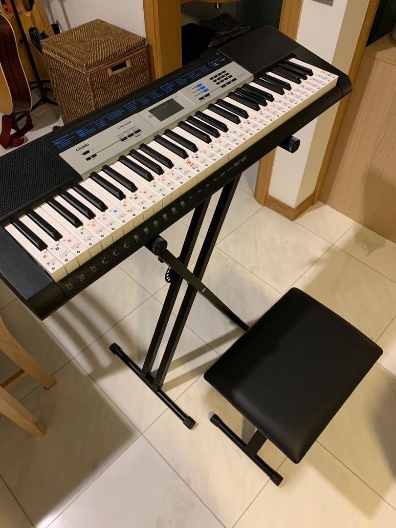 Casio Keyboard electric piano Hobbies Toys Music Media Musical Instruments on Carousell