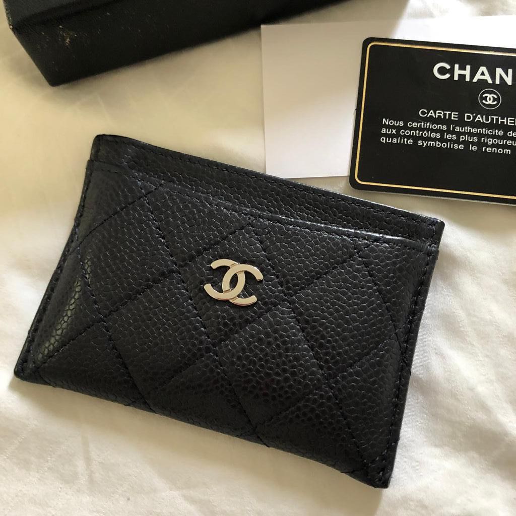 Chanel card wallet, Luxury, Bags & Wallets on Carousell