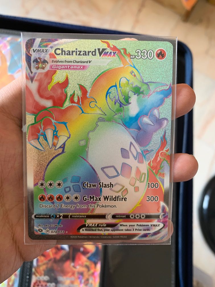 Charizard Vmax, Hobbies & Toys, Toys & Games on Carousell