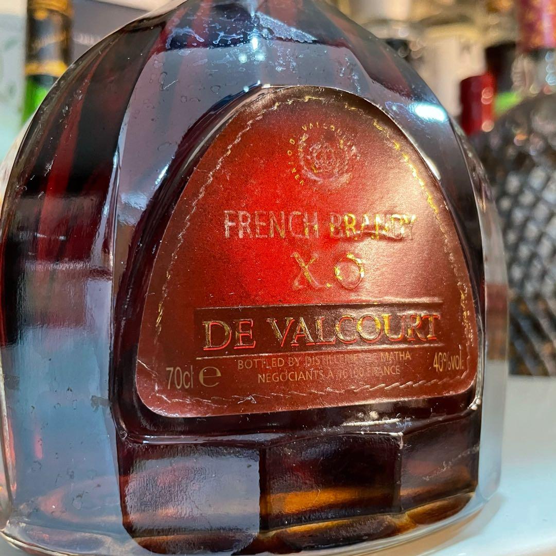 Cognac XO De Valcourt French Brandy 700ml, Food & Drinks
