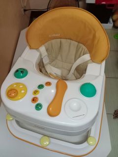 janod multi activity cat baby walker