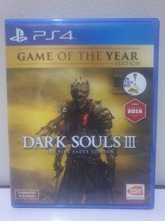 Dark Souls 3 Game of the year edition (ps4, region 3)