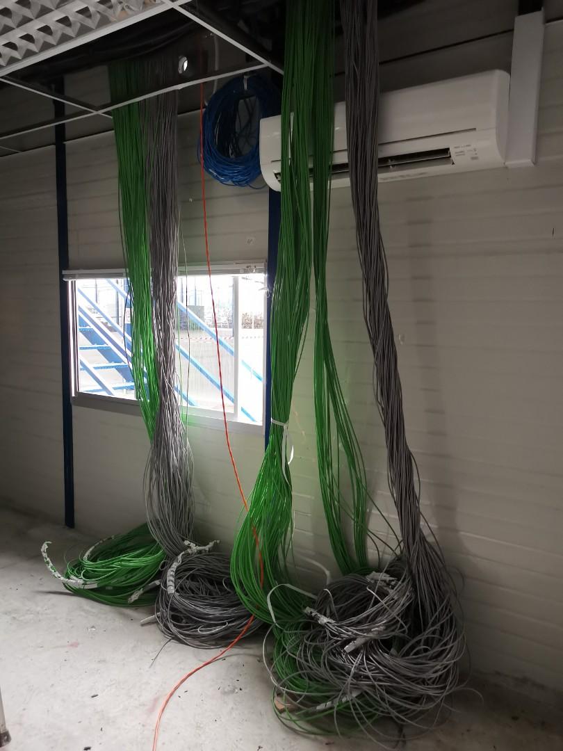 Data Cabling works (Category: Networking) located in Singapore. Submitted by jiangandy (Listing ID 1047052311, Image 2). Description: Berlite Cat 5e Data Cabling works Cat 6, Cat 6A and FTP available PM for more information.