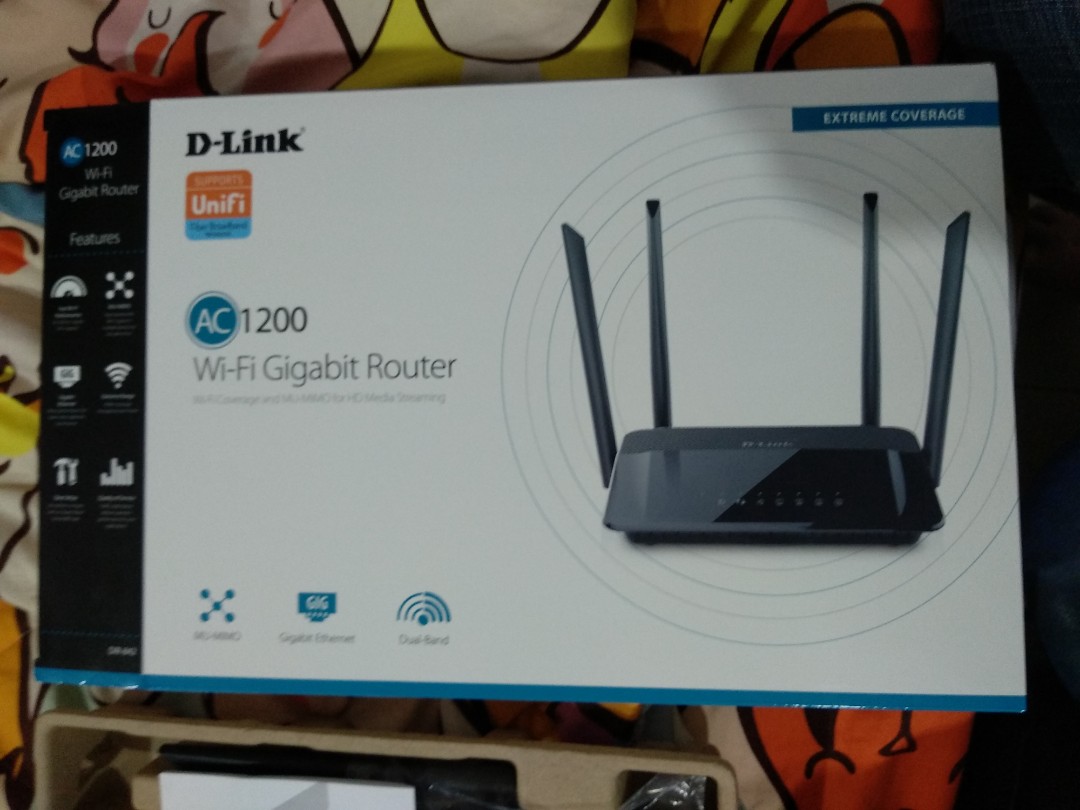 Dlink Dir 842 Ac1200 Wifi Gigabit Router Electronics Computer Parts Accessories On Carousell