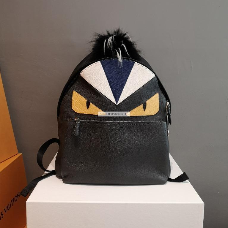 Fendi monster eyes backpack hot sale