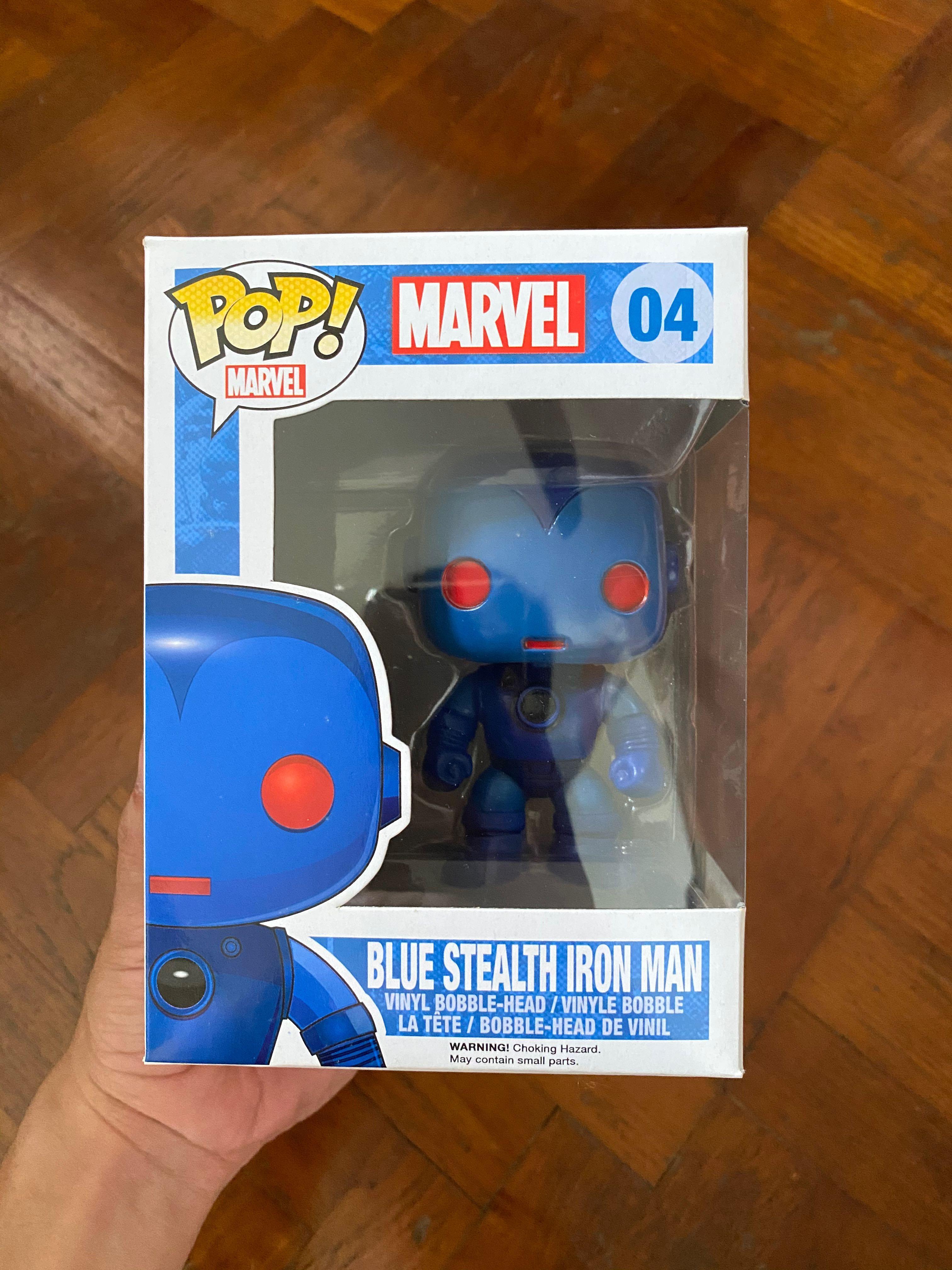 Blue stealth iron sales man funko pop