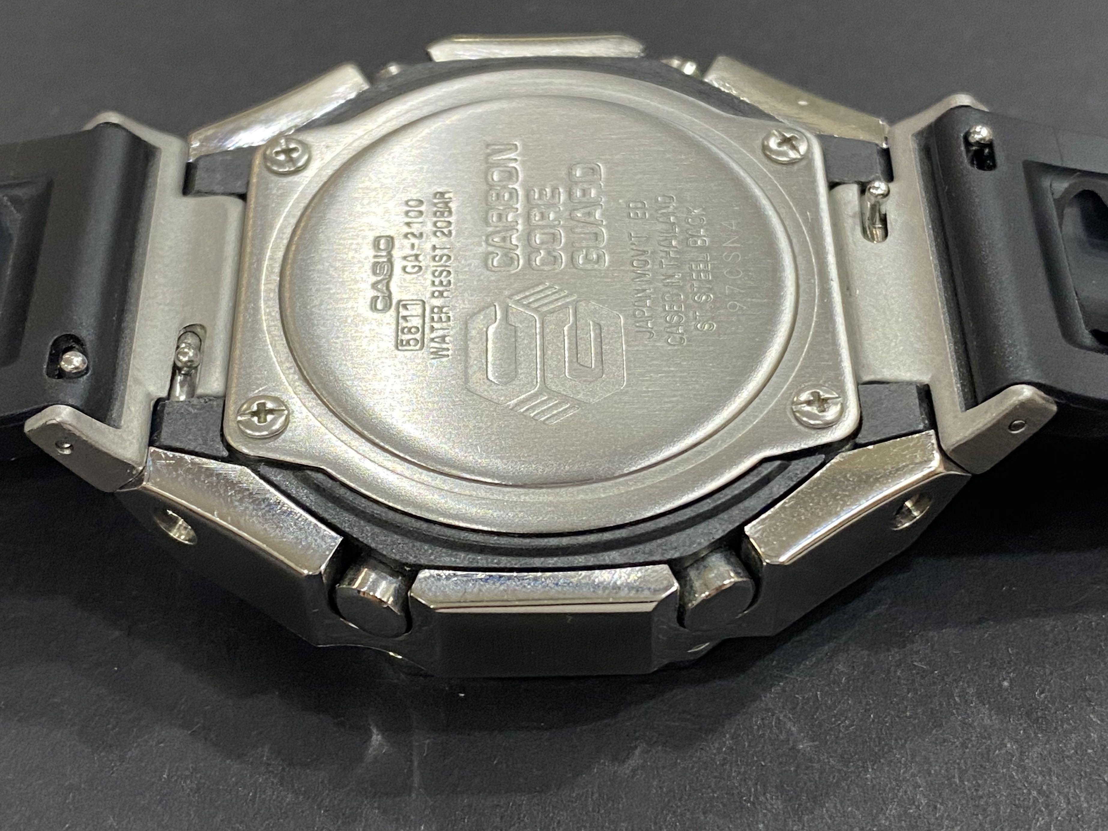 GA2100 GA2110 mod casioak rubber leather strap adapter kit, Mobile Phones & Gadgets, Wearables