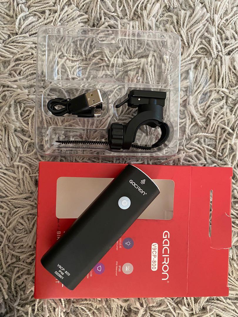 Gaciron 800 lumens light, Sports Equipment, Bicycles Parts