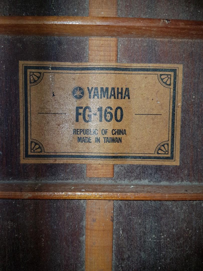 Gitar Akustik Yamaha FG 160 Vintage