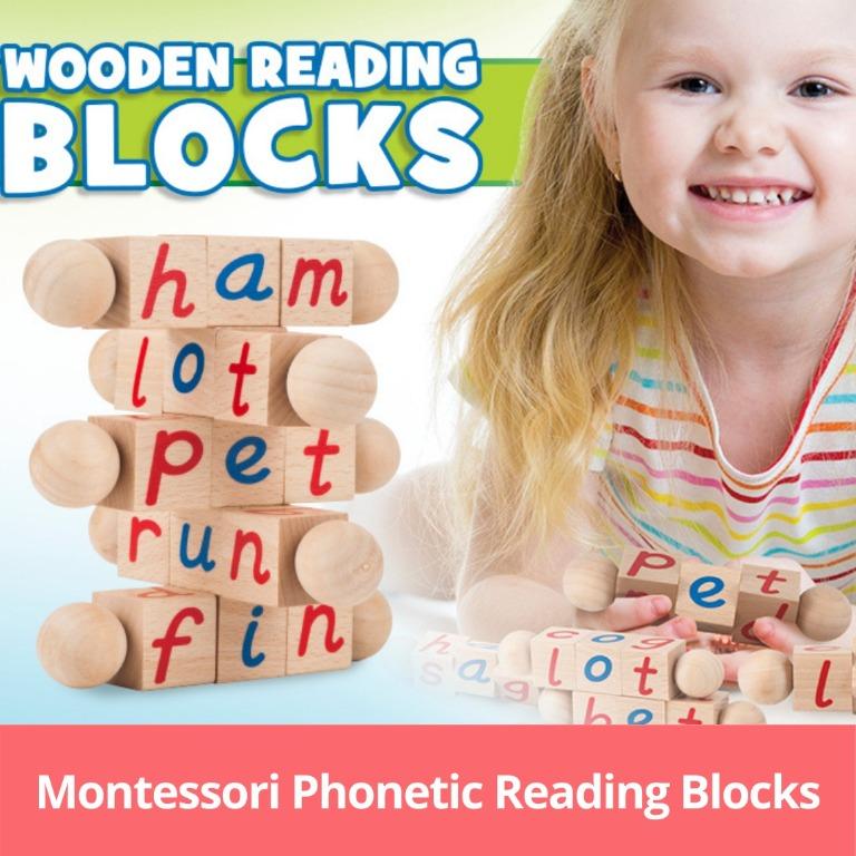 OPENED BOX Spin-and-Read Phonetic Reading Blocks for the Beginner Reader