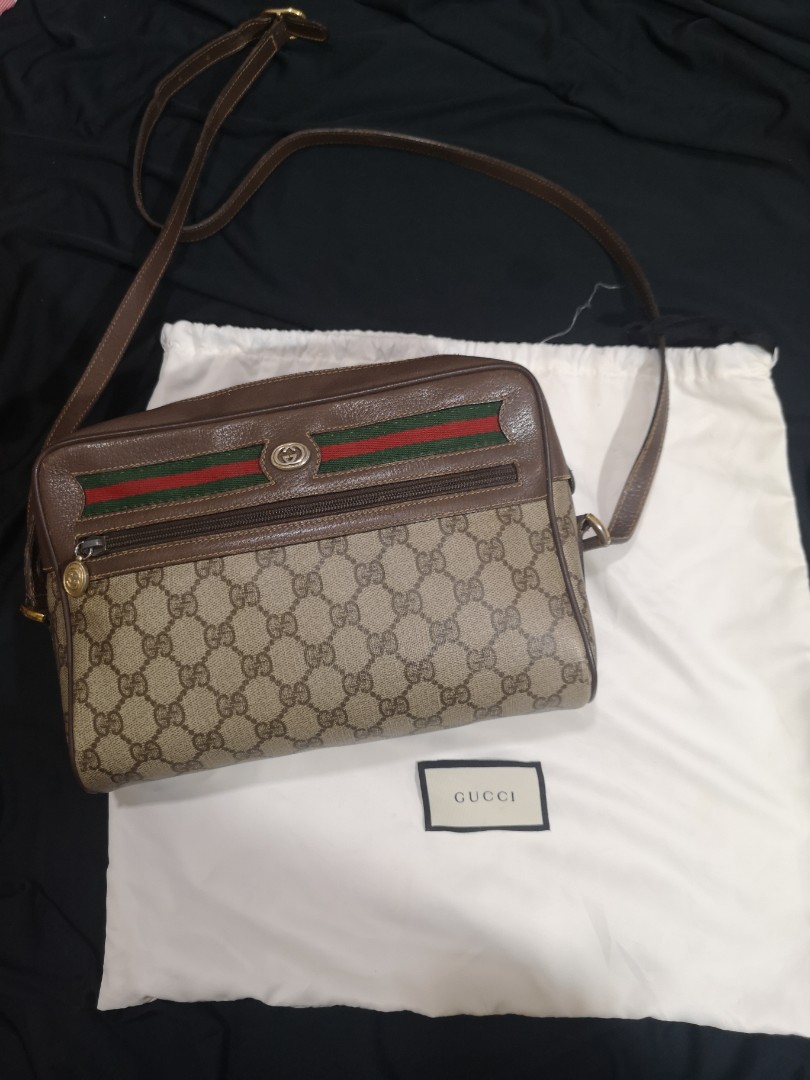 gucci cherry line sling bag TGS A.A
