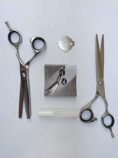 Henbor Stainless Hair Scissors set with Thinning