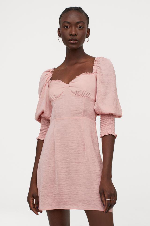 H&m puff sleeve dress sales
