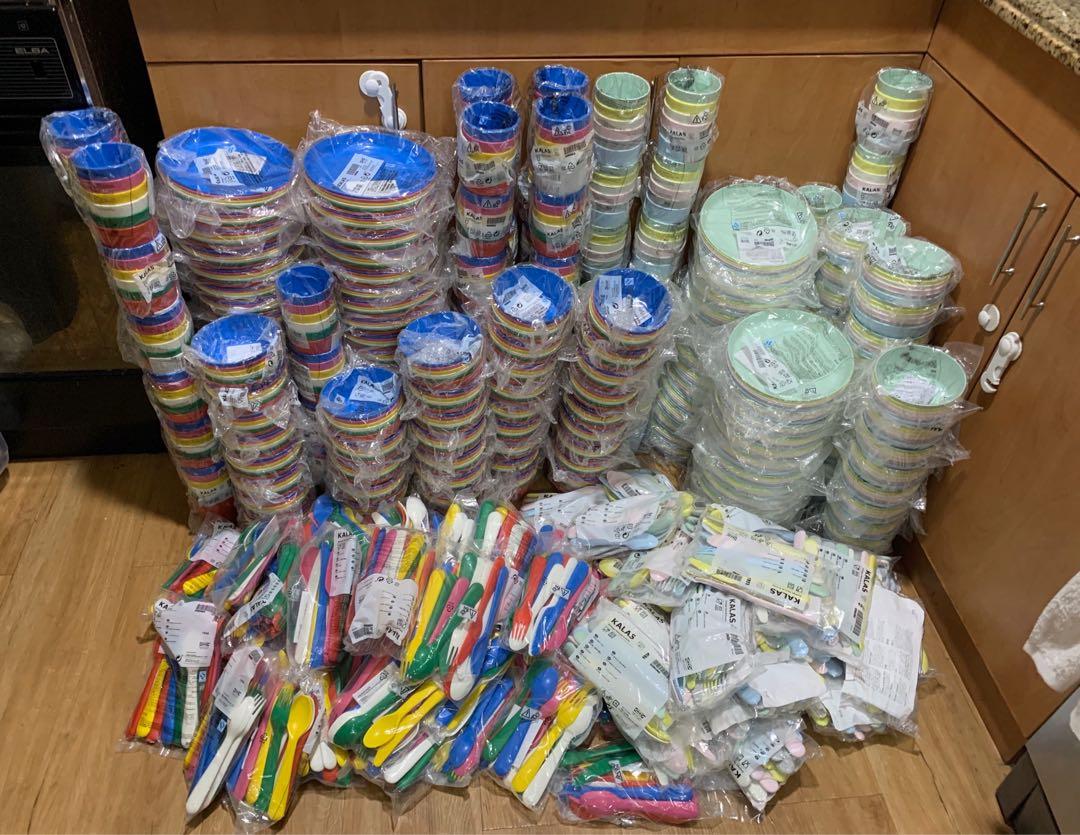 Ikea Kalas Set (Category: Storage Boxes & Baskets) located in Quezon City. Submitted by anamarie28 (Listing ID 1047023726, Image 2). Description: Brandnew Ikea Kalas Set Inclusions: 6 plates, 6 bowl, 6 cups & 18 cutlery Onhand & ready to ship Available in Bright color & Pastel Shipping c/o buyer.