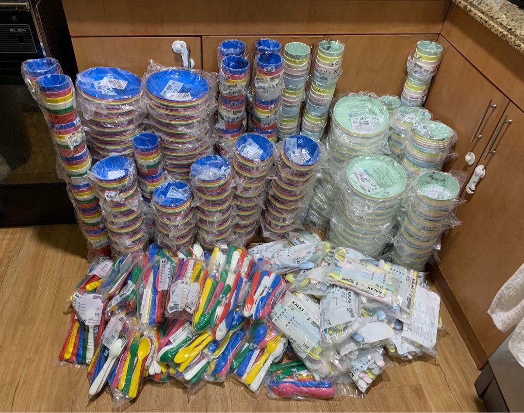 Ikea Kalas Set (Category: Storage Boxes & Baskets) located in Quezon City. Submitted by anamarie28 (Listing ID 1047023726, Image 3). Description: Brandnew Ikea Kalas Set Inclusions: 6 plates, 6 bowl, 6 cups & 18 cutlery Onhand & ready to ship Available in Bright color & Pastel Shipping c/o buyer.