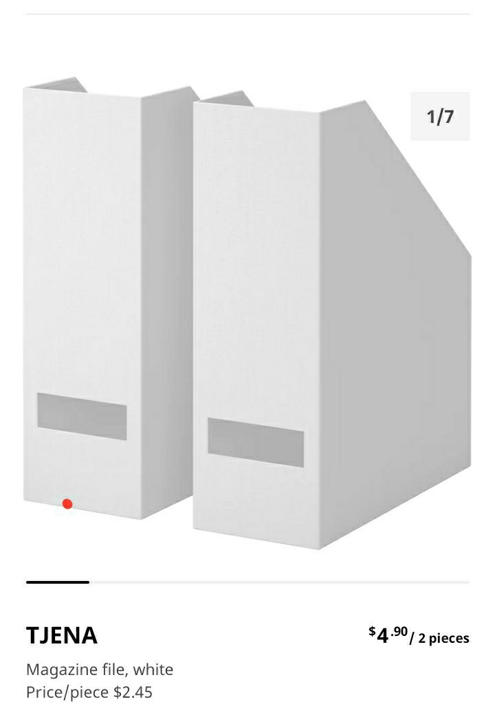 Ikea Magazine File, Hobbies & Toys, Stationery & Craft, Stationery