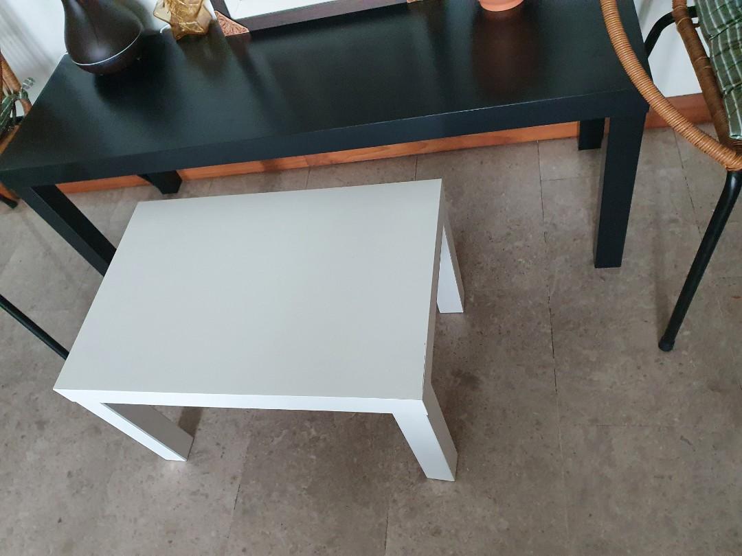 IKEA nesting table LACK set of 2, Furniture & Home Living, Furniture