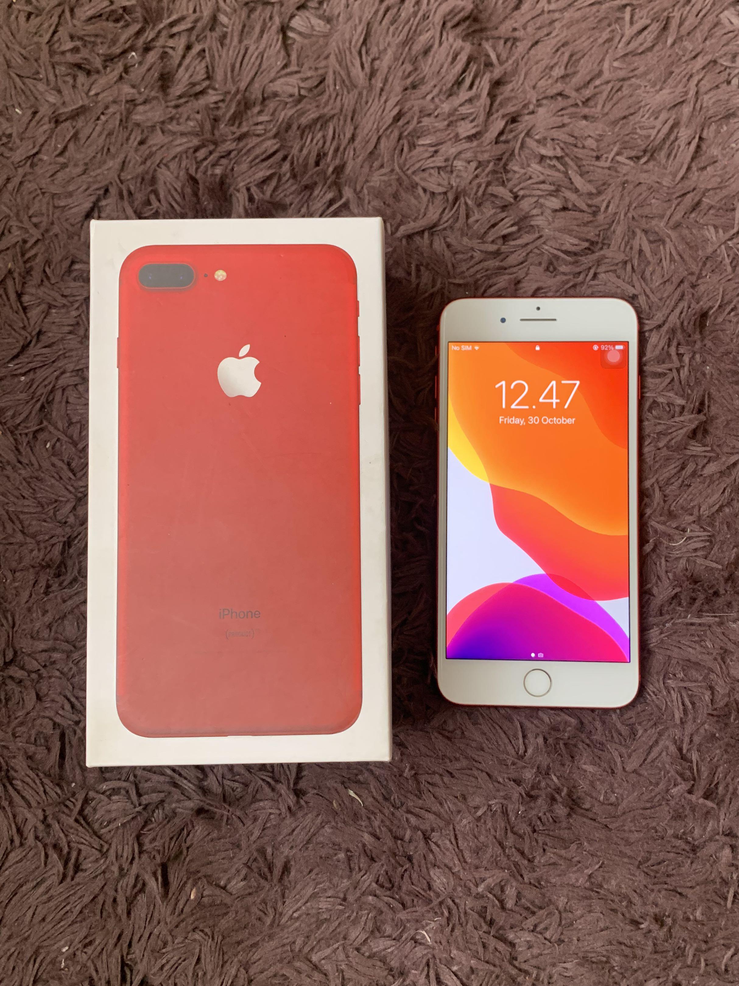 Iphone 7 32 Gb Red Edition Telepon Seluler Tablet Iphone Iphone 7 Series Di Carousell
