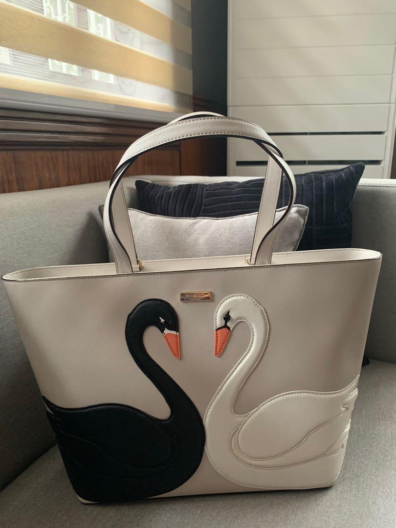 Kate spade swan tote cheap