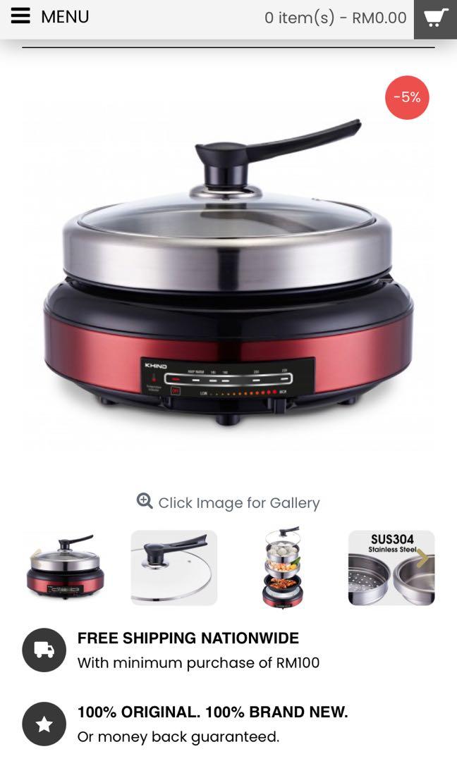 Khind 8 in discount 1 multi cooker mc388