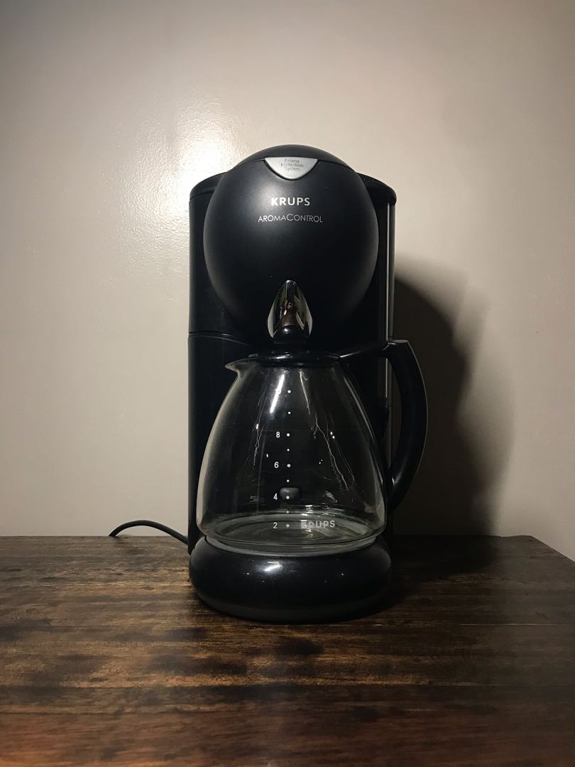 Krups Drip Coffee Machine, TV & Home Appliances, Kitchen Appliances