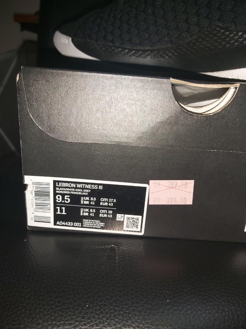 lebron witness 3 uk