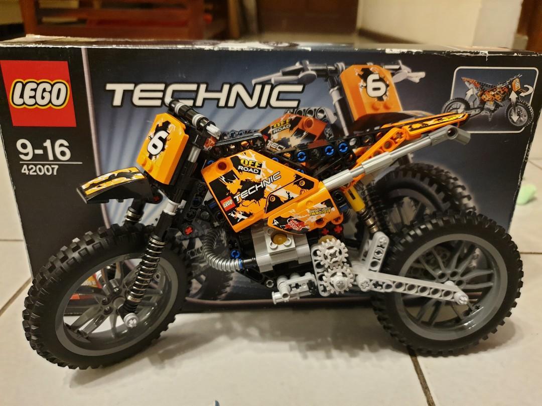 Lego Technic Motocross Bike, Toys & Collectibles, Mainan di Carousell