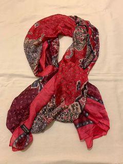 Louis vuitton silk shawl