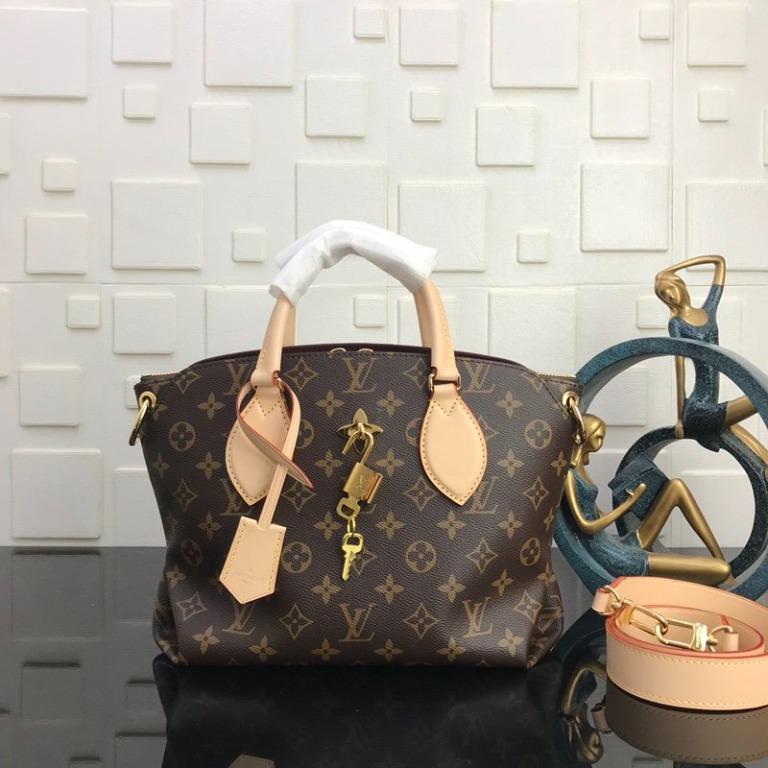 Louis Vuitton Monogram Canvas Flower Zipped Tote