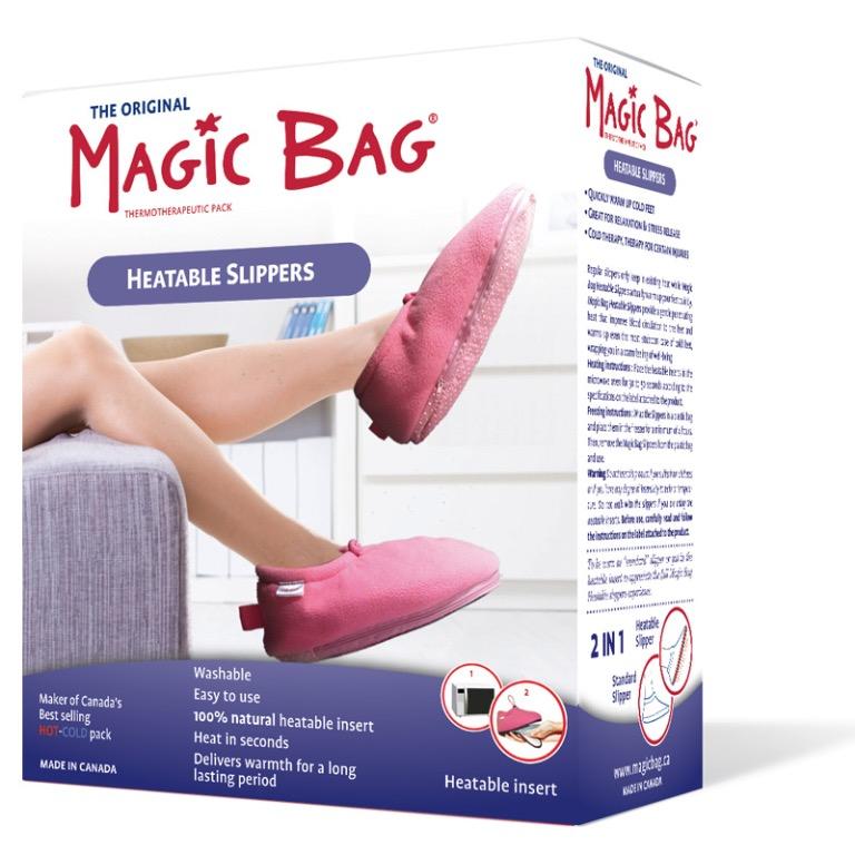 magic bag heatable slippers
