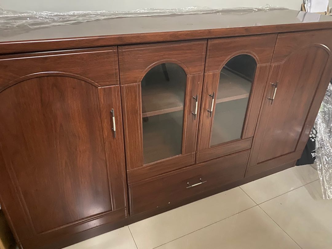 Malaysian Wood Cabinet Furniture Home Living Furniture