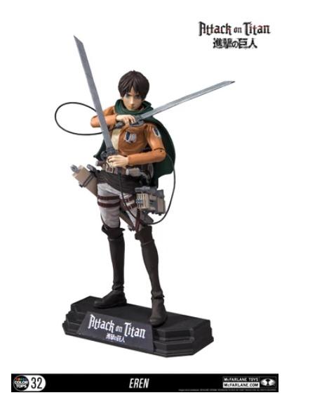 McFarlane Attack on Titan Eren Jaeger 7 Inch Action Figure