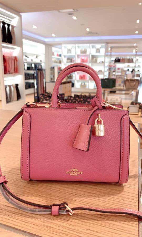 Coach micro zoe best sale crossbody in colorblock