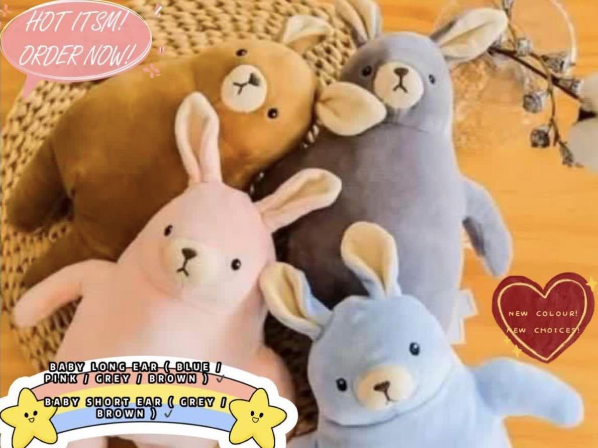 MINISO BUNNY RABBIT, Toys & Games, Stuffed Toys on Carousell