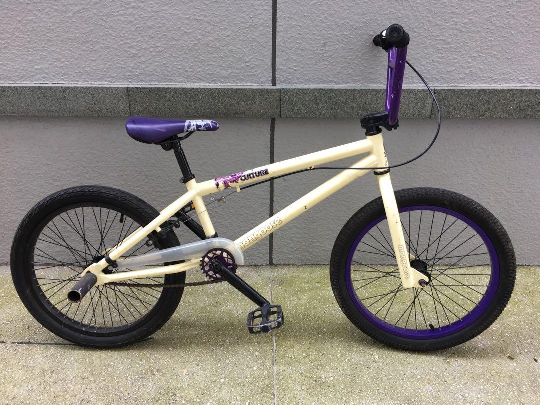 purple mongoose bmx bike