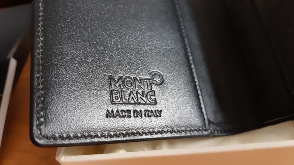 Montblanc Meisterstück Business Card Holder with Gusset – Chong Hing  Jewelers