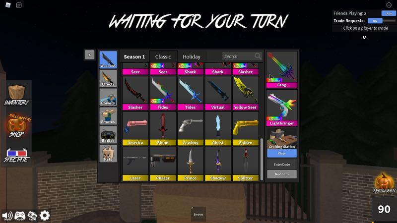 Blood, Trade Roblox Murder Mystery 2 (MM2) Items
