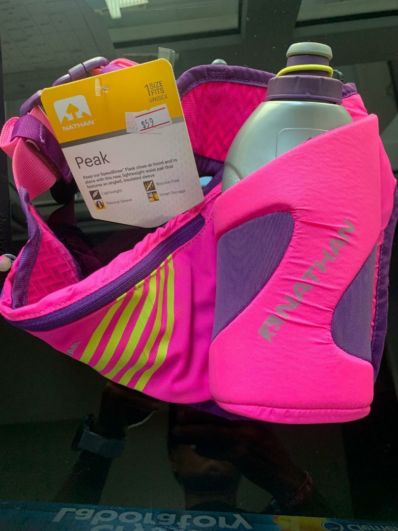 Nathan Peak Hydration Waist Pack, Men's Fashion, Bags, Belt bags