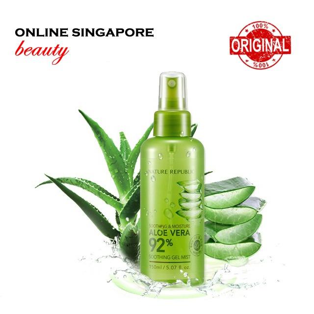 nature republic new soothing moisture aloe vera gel
