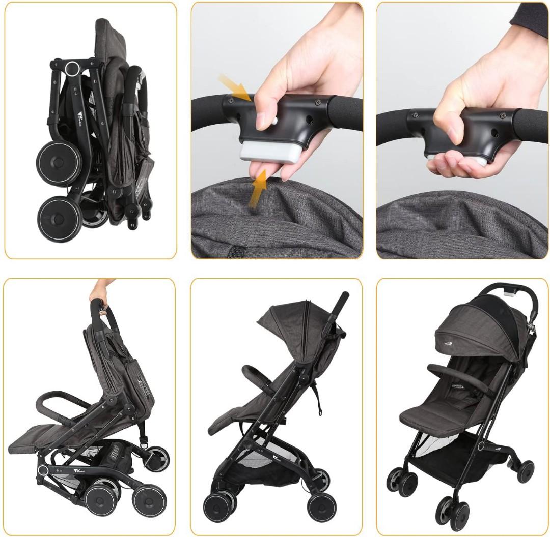 Amzdeal airplane lightweight new arrivals stroller